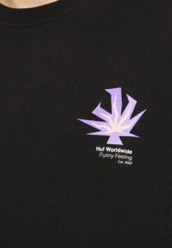 HUF Funny Feeling - Longsleeve - Black -Heren Kledingwinkel 07bee663b81c4836a37b2d170c28d9b6