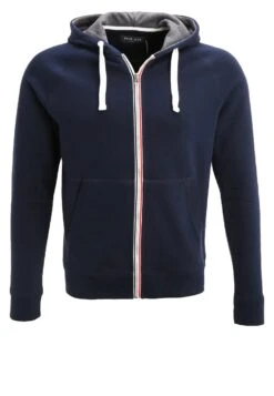 Pier One Sweater Met Rits - Navy -Heren Kledingwinkel 08c409eb67f2489e95676b9712d4d83c