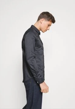 Pier One Overhemd -Blue Grey -Heren Kledingwinkel 0cd407578f95494186af124479c82f9b