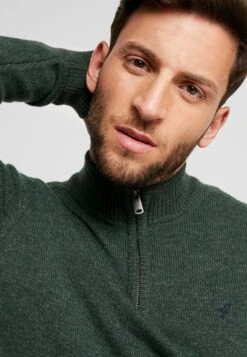 Pier One Trui - Mottled Dark Green -Heren Kledingwinkel 0ffac4a6cb01430894baaebc2963a6ec