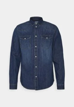 Pier One Denim - Overhemd - Blue Denim