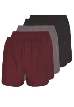 Pier One 5 Pack - Boxershort - Black/Grey/Red -Heren Kledingwinkel 17f05fc9e0fb466794291a459151f1b7
