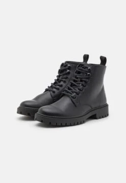 Pier One Unisex - Veterboots - Black -Heren Kledingwinkel 19c119612435461e88e8420e68a5bb2c