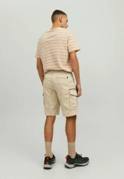 Jack & Jones Unifarbene Dex Mit Cargotaschen - Shorts - Oxford Tan -Heren Kledingwinkel 1ab3f3914332431e95b6e3e989b9feda