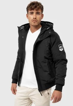 Indicode Jeans Albany - Winterjas - Black -Heren Kledingwinkel 1c4f57a82dc54a6aaa0f274c012688e2