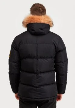 Oshawa Puffer Parka Jacket - Winterjas - Black -Heren Kledingwinkel 21a02faf49f247688ea79b2f8e98b0b4