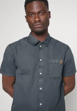 Pier One Overhemd - Blue-Grey -Heren Kledingwinkel 2969b08dfdf94ae3beba35297f96f561