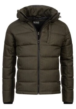 Indicode Jeans Hebert - Winterjas - Army -Heren Kledingwinkel 2ad30731ea6f46c191a18b7b05809e26