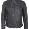 Lee Cooper Bryton - Leren Jas - Vintage Black -Heren Kledingwinkel 2c0c02fb13f54aa590821cc8aef4bb54