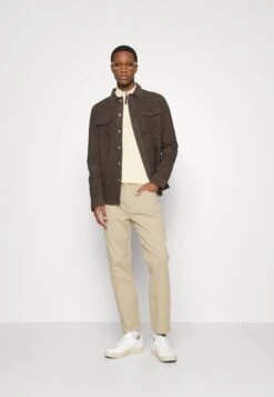 Pier One Slim Fit Jeans - Beige -Heren Kledingwinkel 320e2b37f5e64394a9e9edc3fa0ded7e