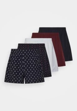 Pier One 5 Pack - Boxershort - Dark Blue/Bordeaux/ Blue -Heren Kledingwinkel 3422d9ed8c4f49da9db171652d2bfcfc