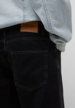 PULL & BEAR Wide - Relaxed Fit Jeans - Black -Heren Kledingwinkel 389c5028af664dc68f86009e85eebdb0