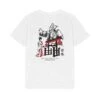 Kaotiko Washed Geisha - T-Shirt Print - Weiß -Heren Kledingwinkel 39d338971a924828921ddec78bec4c01