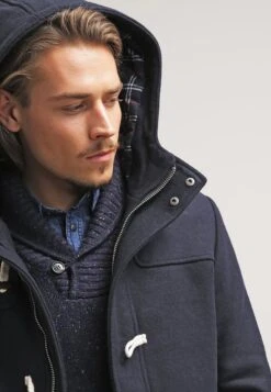 Pier One Halflange Jas - Navy -Heren Kledingwinkel 39fc34304bfd4cb98c88dbc8fb72bf47