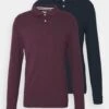 Pier One 2 Pack - Poloshirt - Bordeaux/Dark Blue -Heren Kledingwinkel 3f434e0c318b4531bbab1dd44fe0092a