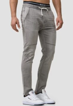 Indicode Jeans Fabrizio - Slim Fit Jeans - Vintage Grey -Heren Kledingwinkel 40c2b8c101aa432b9eaf17eaee4c384d