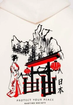 Kaotiko Geisha - Hoodie - Ivory 11 Kaotiko Geisha - Hoodie - Ivory -Heren Kledingwinkel 40dc5e967a724967a529cc10da2593cb