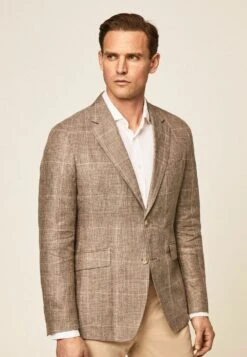 Hackett London Pow - Blazer - Taupe -Heren Kledingwinkel 44822d7d1d4b42a58638bd4503de1060
