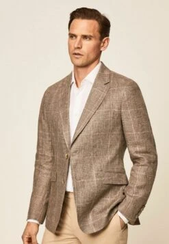 Heren Kledingwinkel 3 Hackett London Pow - Blazer - Taupe