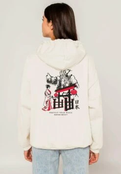 Kaotiko Geisha - Hoodie - Ivory 10 Kaotiko Geisha - Hoodie - Ivory -Heren Kledingwinkel 52e3e7b0f57042f4a87d76f388b291b4