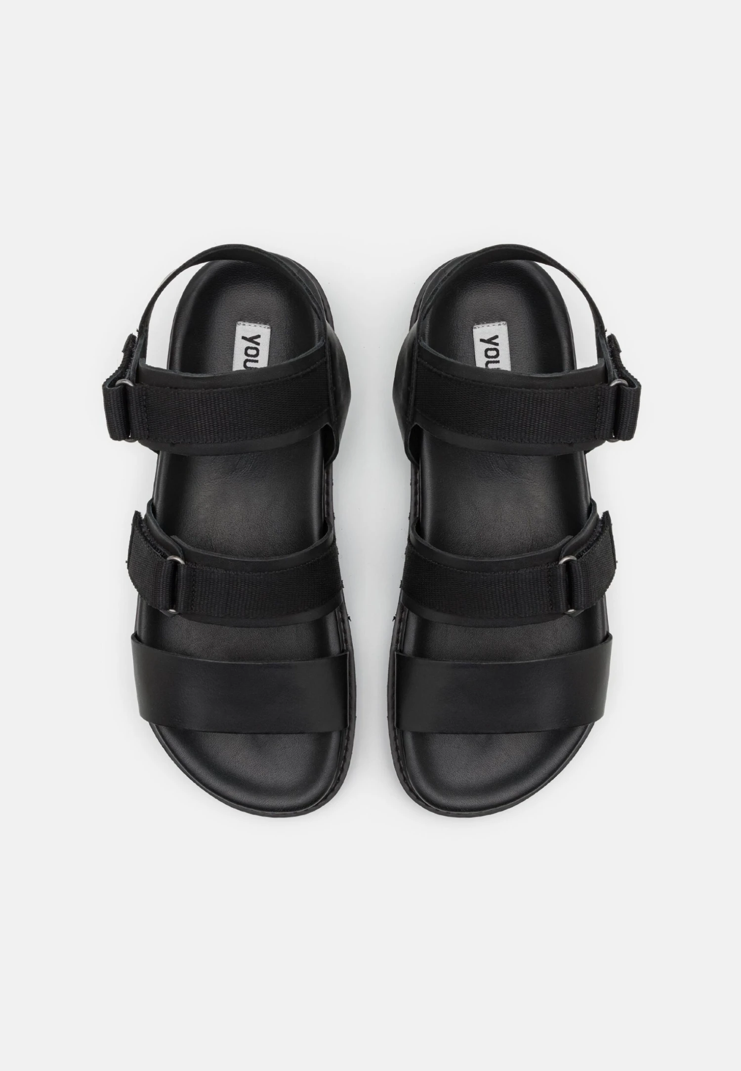 YOURTURN Unisex - Sandalen - Black 6 YOURTURN Unisex - Sandalen - Black - Afbeelding 4