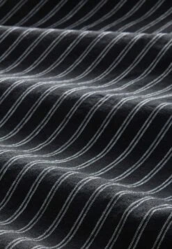 TOM TAILOR Denim Mit Stehkragen - Overhemd - Black Stripe -Heren Kledingwinkel 55e3c385220240b49775f6060e8ab244