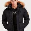 Oshawa Puffer Parka Jacket - Winterjas - Black -Heren Kledingwinkel 58f6bc4a90a64759ab6c7a2a98497de4