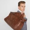 Pier One Unisex - Weekendtas - Dark Brown -Heren Kledingwinkel 591e5025778b4ff4b815d7467edf7e9e