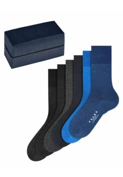 Falke Airport Traveller Bag 6-Pack Business & Casual - Sokken - Blue -Heren Kledingwinkel 5a5dbe8206a84d329c533d28ba038eb1