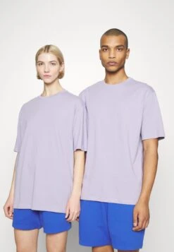 YOURTURN 3Pack Unisex - T-Shirt Basic - Light Green/Lilac/Light Brown -Heren Kledingwinkel 5de7d1e0790e43e4a061efccef62e869