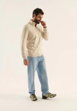 Pier One Sweater - Beige -Heren Kledingwinkel 657ab6dab1fc497e8b0778de083d14dc