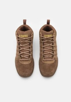 K-Swiss VistaWnt - Sneakers Hoog - Bison -Heren Kledingwinkel 6b4a1371543f488a91b108cec137d272