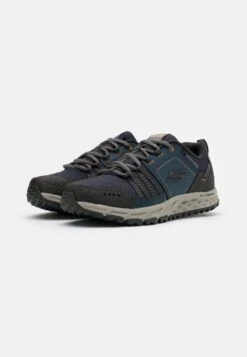 Skechers Escape Plan - Sneakers Laag - Navy/Orange -Heren Kledingwinkel 6ee9a9c3d3ee479b8947bb95185ba770