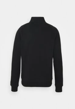 Farah Jim 1/4 Zip - Sweater - Black -Heren Kledingwinkel 70c9aa56eaf043c7b9d3602a07587253
