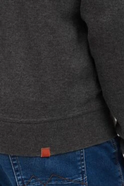 Blend Bhspeedy - Sweater Met Rits - Charcoal -Heren Kledingwinkel 7711d04f7de04c45aee8e862d010f80e