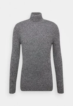 Pier One Muscle Fit Turtle - Trui - Mottled Grey -Heren Kledingwinkel 788d9d9a00b14ae9bdb868be9d8f970c