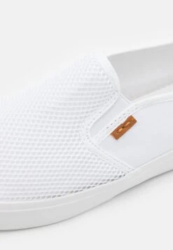 Pier One Unisex - Instappers - White -Heren Kledingwinkel 7af3f76c7d3048f7ace815eb38fb78e9