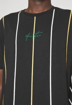 YOURTURN Unisex - T-Shirt Print - Black/White -Heren Kledingwinkel 862749b28147492bad5f45844229e46b