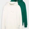 YOURTURN 2 Pack Unisex - Hoodie - Off-White/Green -Heren Kledingwinkel 88c4925cfb884ab0a7f41afb477aea1a