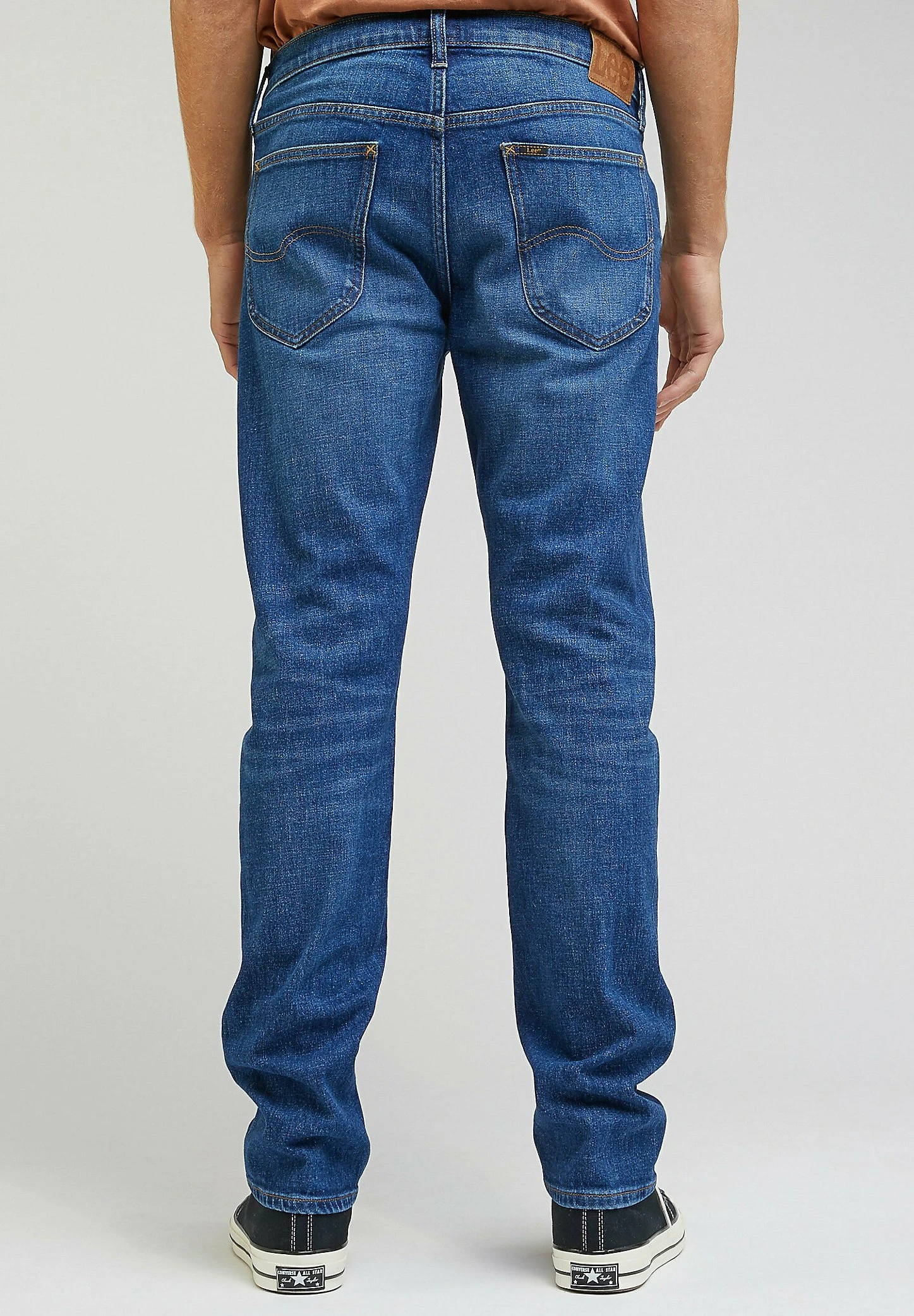 Lee Daren Zip Fly - Straight Leg Jeans - Blue Denim 4 Lee Daren Zip Fly - Straight Leg Jeans - Blue Denim - Afbeelding 2