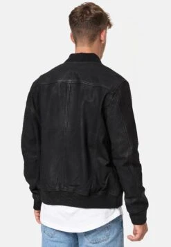 Indicode Jeans Captain - Leren Jas - Black -Heren Kledingwinkel 8cb4da1dd2d743828c9322e7d6a05904