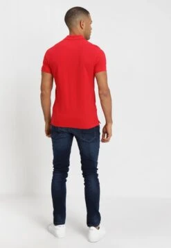 Pier One Basic - Poloshirt - Red -Heren Kledingwinkel 8e72fc0dfc6942bdbb999e353e5fa89d