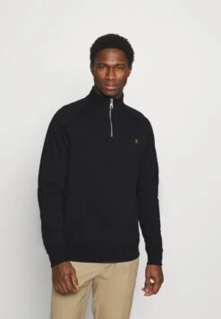 Farah Jim 1/4 Zip - Sweater - Black