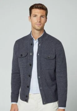 Hackett London Chest Pocket Fb - Vest - Charcoal Grey -Heren Kledingwinkel 9341542551b14631ab3fe3d99d088383