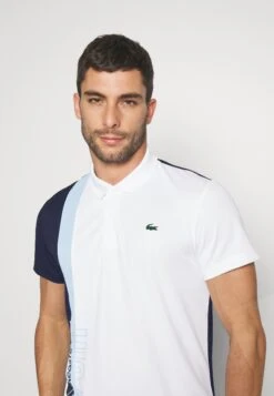 Lacoste Sport Tennis - Poloshirt - White/Navy Blue-Overview -Heren Kledingwinkel 946cce5a86c8451d9576e40ca56f3f16