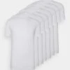 Pier One 7 Pack - T-Shirt Basic - White -Heren Kledingwinkel 96fcf3fd8c6a42908dccdb5f46ff0bf3