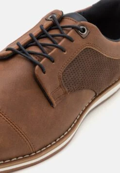 Pier One Sportieve Veterschoenen - Cognac -Heren Kledingwinkel 9dbd42158add4262896e8465f2134326