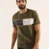 Pier One T-Shirt Print - Olive -Heren Kledingwinkel a28190738adc4fe48749914c188ac33e