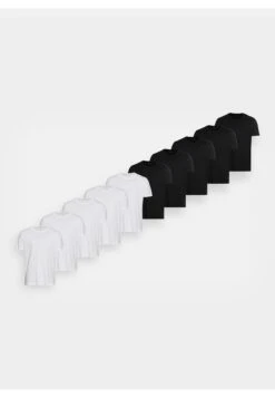Pier One 10 Pack - T-Shirt Basic - White/Black 12 Pier One 10 Pack - T-Shirt Basic - White/Black -Heren Kledingwinkel a47858ffbc3a4fd8908751110de7e4fb