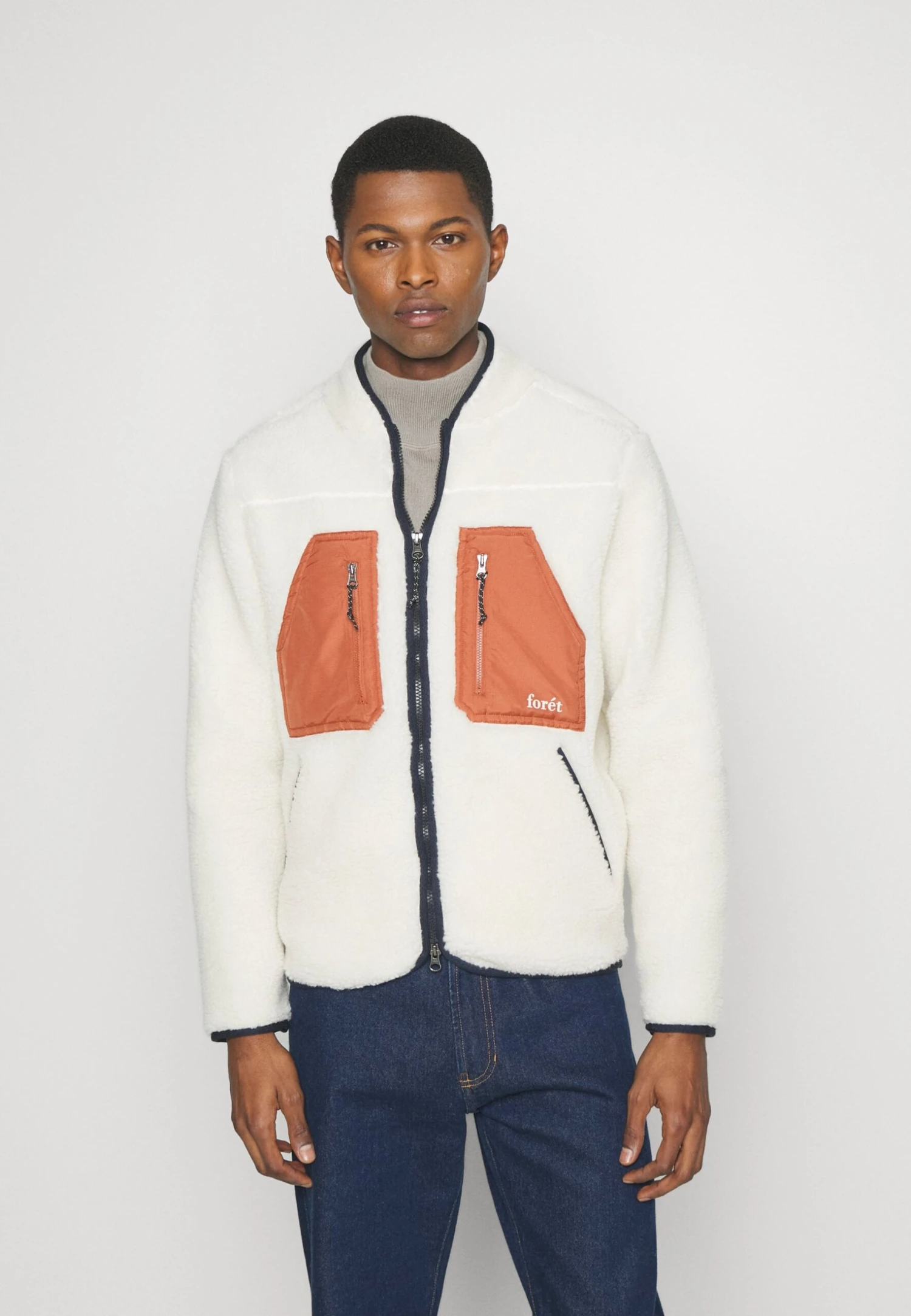 Foret Aurora Jacket - Winterjas - Cloud/Brick 3 Foret Aurora Jacket - Winterjas - Cloud/Brick